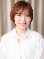 カバーヘアアンドスパ ブリス 浦和(COVER HAIR&SPA bliss) ミルクティーベージュ大人美人小顔ひし形レイヤーボブ30代40代X