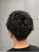 バーバーバー ナカノ(BARBER BAR NAKANO) 王道アップバングスパイラルパーマ
