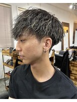 ガル(GALL) ツイストスパイラルパーママッシュメンズパーマ