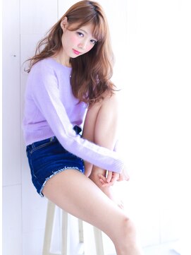 ルーヴル 西宮北口(Louvre) 【透明感☆グレージュカラー】ヘーゼルベージュニュアンスカラー