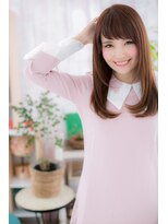 ヘアアンドビューティー ミック(Hair & Beauty miq)&nbsp;みずみずしさ全開！レディロング(miq阿佐ヶ谷)