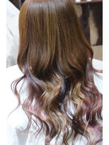 ヘアー クリエイト カルバリ(HAIR CREATE Calbari)&nbsp;ピンクアクセントカラー