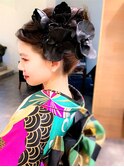 アップスタイル × インナーカラー by shiho