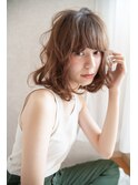 Chlom ☆ オレンジベージュ　ゆるふわパーマー 0364574337