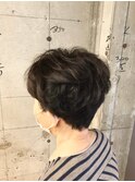 マッシュショート_ダブルバングブランジュ