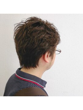 ジェナ(Jena) メンズパーマ×アップバング