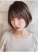 [The C ]  前髪あり 前下がりショート 小顔◎