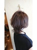 外ハネがかわいい♪ロブウルフ