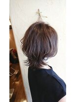 ムー(muu)&nbsp;外ハネがかわいい♪ロブウルフ