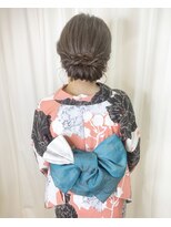 レア(Le'a)&nbsp;浴衣☆シニヨンスタイル