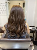 ツヤのあるオーキッドカラー