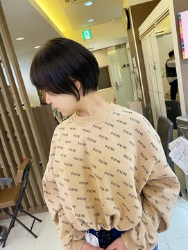 ケンジ 洋光台(KENJE) 女性らしく◎丸みショート　style by 田爪 【洋光台美容室】