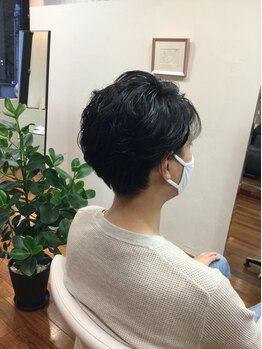 アプローズ(Applause)の写真/【メンズカット+眉カット】でヘアスタイルだけでなく、マスクをしていても見える眉毛までケアしませんか？