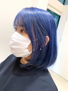 ミウミウヘア(miu miu hair) Deep sea Blue