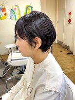 カノープス ヘアアンドメイクアップ(Canopus hair&make up) ３６０°キレイなショートボブ[アッシュブラック/うるツヤ]