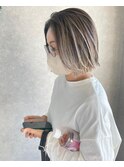 ミニボブ◎バレイヤージュ
