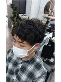 #メンズパーマ#ニュアンスパーマ#下関＃下関美容室