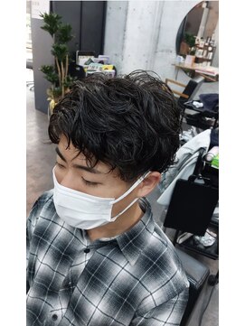 ショールーム シモノセキ(SHOW ROOM SHIMONOSEKI) #メンズパーマ#ニュアンスパーマ#下関＃下関美容室