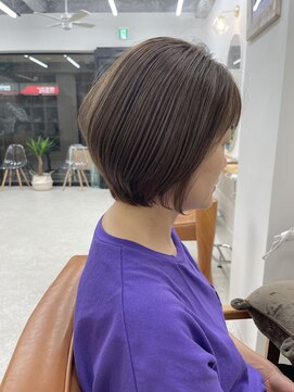 ティエル(TieLu) 都内大人気スタイル×ハイライト×イヤリングカラー×外国人風