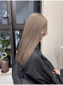ダブルカラー ホワイトベージュ グレージュ 韓国 透明感 三宮