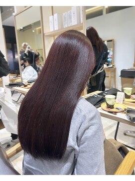 ヘアーメイクブランニュー セントラル 西大寺店(hair make Brand new central) ボルドーカラー