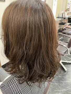 ラポールヘア イオン東長崎店 ミディアムパーマ/くせ毛風パーマ/毛先パーマ/30代40代50代