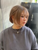 ヴァイス 渋谷店(VAICE)&nbsp;ミルクティベージュ/ショートボブ