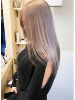 ムク 横浜店(muku)&nbsp;ミルクティーベージュダブルカラーケアブリーチインナーカラー