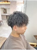 王道ツイストパーマ