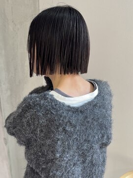 ヨーク(YOKE) 【YOKE】くすみベージュマロンベージュオリーブベージュボブ