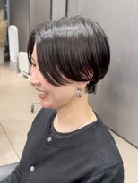 ハルキ ミナト ジャパン オオサカ(HARUKI MINATO japan OSAKA)&nbsp;30代40代50代小顔似合わせカットくびレイヤーエモージュ大人可愛