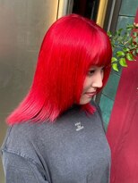 プライズ アイリス 池袋東口店(prize Iris)&nbsp;ビビットレッド/ケアブリーチ/池袋/池袋東口