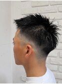 フェード/スパイキーショート/ツーブロック/ビジネスショート
