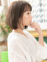 カバーヘア ブリス 大宮西口(COVER HAIR bliss) ★グレーベージュアッシュ前下がりひし形ボブ20代30代40代★1