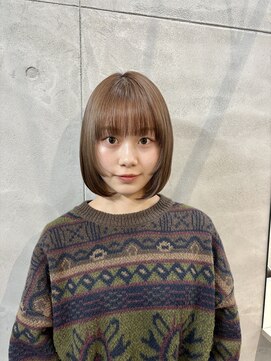 シロ(SHeIRO) ミルクティーベージュ