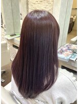 ヴィサージュプラス(VISAGE plus)&nbsp;ラベンダーカラー×レイヤーカットで大人可愛く！