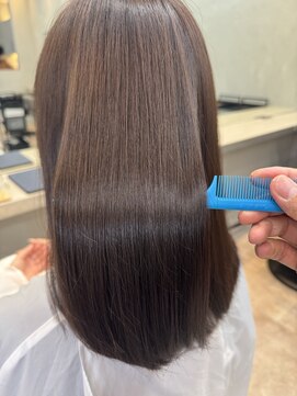 フェリア(feliah) 髪質改善メテオカラー×フォギーベージュ