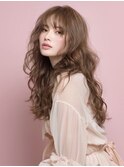 ★暗めカラーグランマッシュフェイスフレーミングデザインカラー