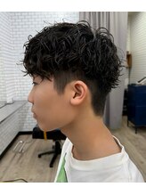 オイル(oiL) 【スペインカール】メンズパーマメンズカット