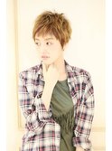 グレージュショート☆簡単セットできまるスタイル