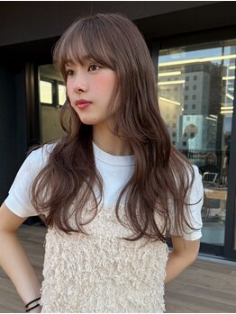 ローレン(Lolen.)の写真/透明感抜群★ベージュカラーが大人気の”Lolen.”TOP　Stylistがダメージレスなカラーをご提案いたします♪