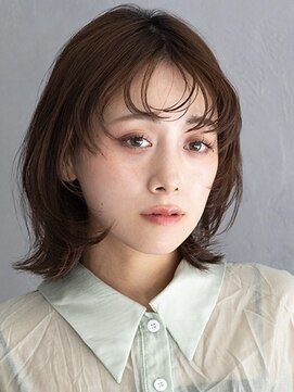 アース 鶴見店(HAIR&MAKE EARTH) 透明感S字カールボブ