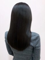 ソンノ(sonno) 髪質改善ストレート ツヤ髪ロング 黒髪 ダメージレス 20代