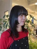 リグ ヘアアンドデザイン(LiG hair&design) 顔周りレイヤー