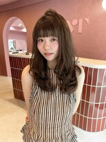 ボタン コロン 表参道 原宿(VOTAN COLON)&nbsp;オリーブカラーと、ふわふわレイヤーカット♪"・