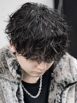 オーバル ジングウマエ(OVARL jingumae)&nbsp;縦落ちパーマシャドウパーマサーフカールフェザーパーマ