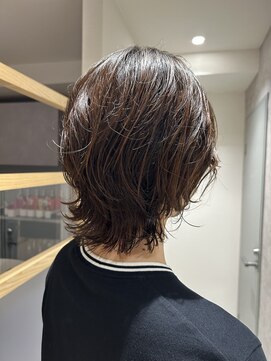 スピン ヘアー 烏丸店(Spin hair) パーマでつくるウルフスタイル