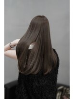 ネイヴィル 銀座(navile)&nbsp;くすみグレージュ×酸性ストレート