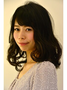 ヘアーデザイン ミヤビ 広尾(HAIR DESIGN MIYABI) エアリーカールミディ☆S