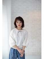 アース 上野店(HAIR&MAKE EARTH) イノセントな無造作ボブ【EARTH上野】 